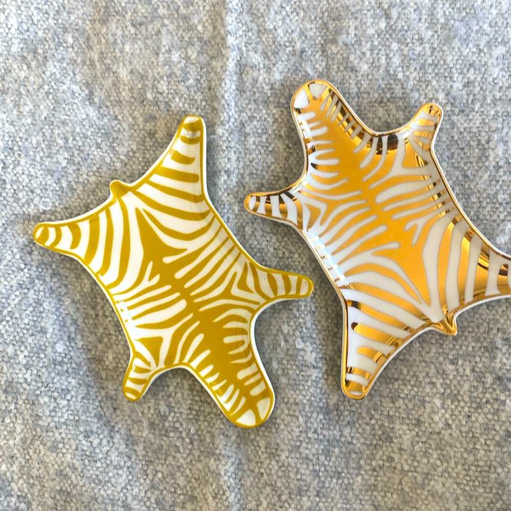 Two Jonathan Adler trays